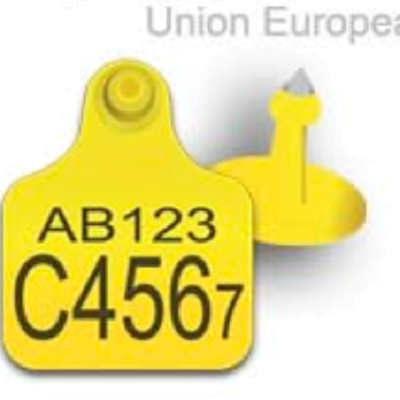 Caravanas Oficiales Senasa Bovinos Opción U.E.