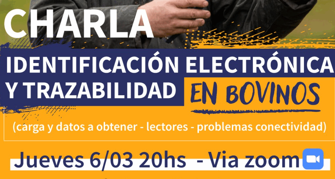 Charla identificación Electrónica y trazabilidad en Bovino